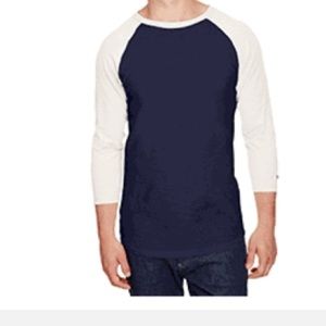 Ringspun slub baseball tees for women and men